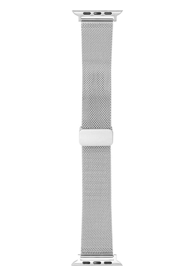 Ekılıf - Apple Uyumlu  Watch 44mm - Kordon Metal Kordon Krd-85 - Gold