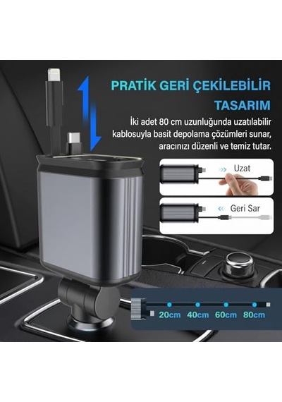 Çakmaklık Uyumlu 100w Kablolu Led Işıklı Araç Motor Bisiklet Top Vs. Lastik Şişirme Hava Kompresörü