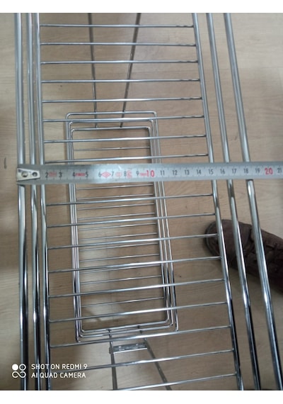 Yandan Raylı Mutfak Dolap Altı Şişelik Yağdanlık 20 Lik Frensiz
