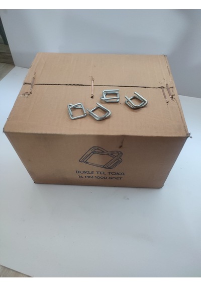16*3.2 MM GALVANİZLİ BUKLE TEL TOKA