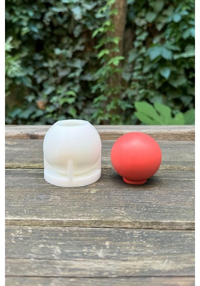 Rufus Concept Küre 5cm Çap Silikon Mum Kalıbı