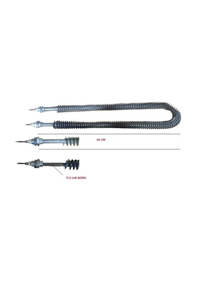 Serpantin Rezistans U Tipi 44cm Q:11,5 1100w Demire Demir