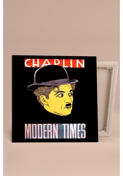 Charlie Chaplin Modern Times Modern Zamanlar Kanvas Tablo