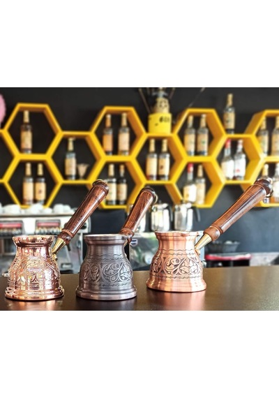 Ist Serisi Xlarge-16,9 Floz -kalın Katı Bakır Oymalı Türk Yunan Arap Kahve Demliği, Ahşap Saplı Ocak Üstü Kahve Makinesi Cezve, Jezve, Jazz Cazzve, Ibrik, Briki Antik Ist Serisi Xlarge-16,9 Floz -kalın Katı Bakır Oymalı Türk Yunan Arap Kahve Demliği, Ahşap Saplı Ocak Üstü Kahve Makinesi Cezve, Jezve, Jazz Cazzve, Ibrik, Briki Antik