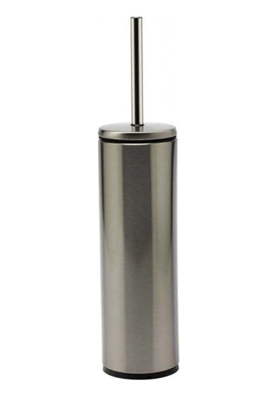 Ansan Ans E42-06 Cigo Çelik Mat Tuvalet Fırçası 6 L 8,5 X 38 Cm Gri