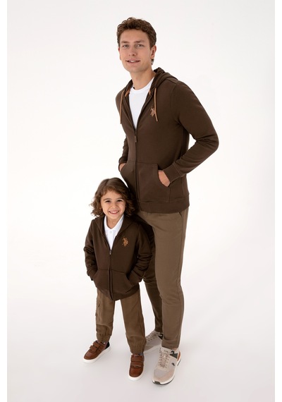 U.S. Polo Assn. U.s. Polo Assn. Erkek Kahverengi Hırka Örme 50313748-vr029