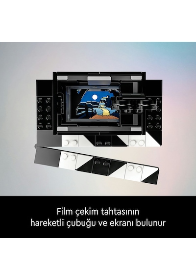 LEGO® │ Disney Walt Disney Hatırası Kamera 43230 - Yetişkinler için Model Yapım Seti (811 Parça)