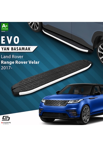 S-dizayn Land Rover Range Rover Velar Evo Aluminyum Yan Basamak 1