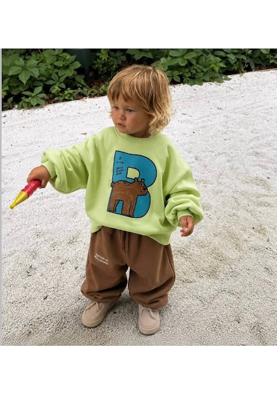 Poala Kids Bear Eşofman Takım Yeşil