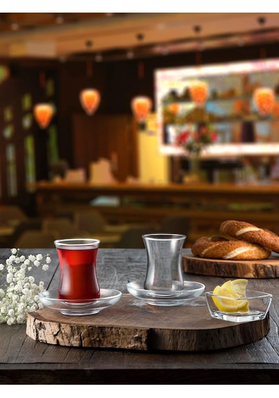 Paşabahçe Üsküdar Çay Takımı 12 Parça