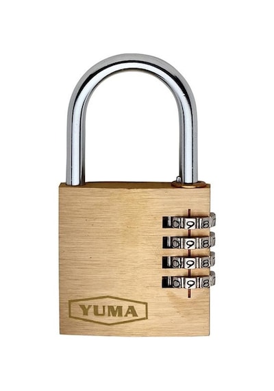 Yuma Prinç Şifreli Asma Kilit - 3 Basamaklı 30mm