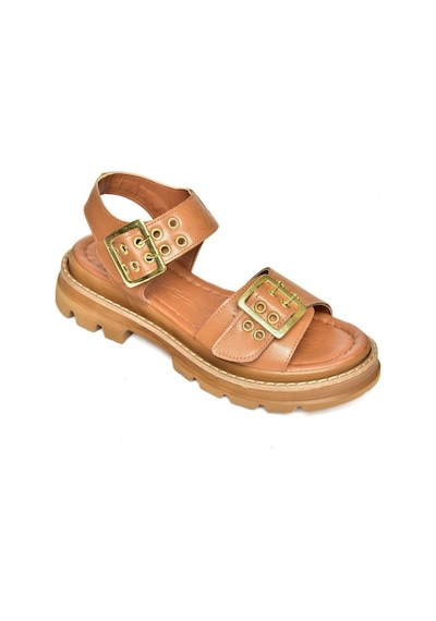 Fox Shoes S996074009 Taba Kadın Sandalet Taba