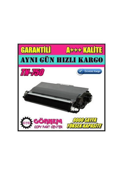 For Brother Hl5450 / Hl-5450Dnt Toner Uyumlu / Tn750