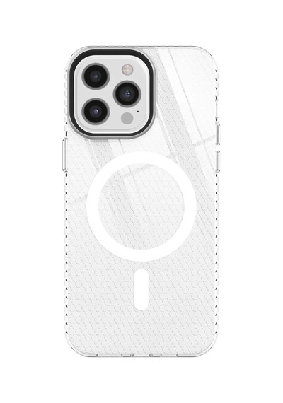 Apple İphone 12 Pro Max Kılıf Beta Magneticsafe Silikon - Şeffaf
