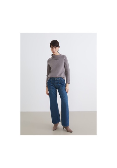 LC Waikiki Alıta Cıty Farkıyla Lcw Jeans İndigo Denim Düz Wideleg Yüksek Bel Geniş Paça Kadın Jean Pantolon İndigo - 925401692 İndigo LC Waikiki Alıta Cıty Farkıyla Lcw Jeans İndigo Denim Düz Wideleg Yüksek Bel Geniş Paça Kadın Jean Pantolon İndigo - 925401692 İndigo