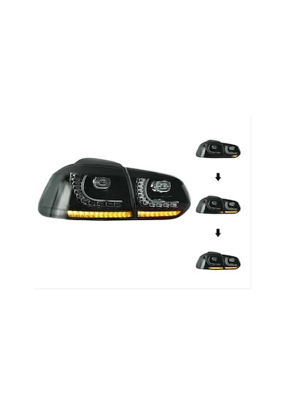 Golf 6 R20 Led Stop Smoke