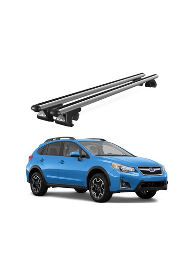 Venüs Subaru Xv 2012-2016 Uyumlu Gri Ara Atkı Port Bagaj Tavan Barı