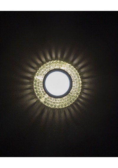 5 Adet Noas Yl65 1747 Nilus Led Çerçeveli 4000k Yuvarlak Kristal Cam Spot Kasa Beyaz
