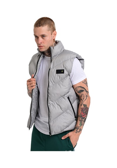 Sportive Caceres Erkek Gri Günlük Stil Yelek 24ke018-grı 1656383 Gri