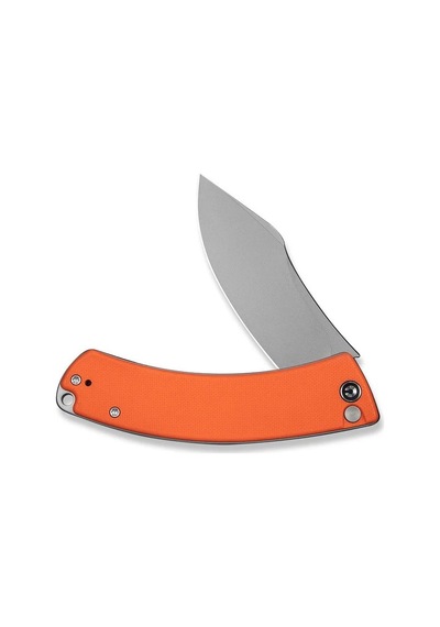 Civivi Outlaw Muk Orange G10 Handle Stonewashed 14c28n Blade Kamp Çakı Turuncu