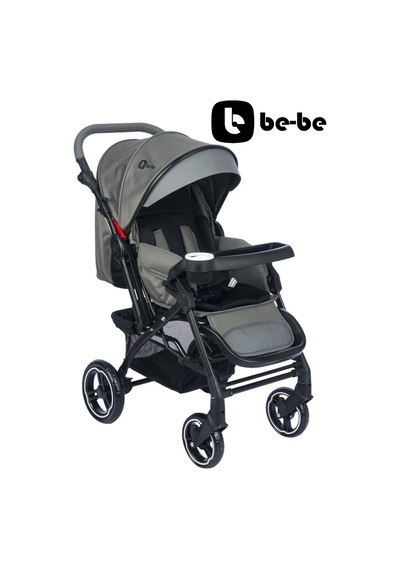 Soft Plus Çift Yön Tam Yatış Pozisyonlu Pratik Katlanır Mama Tablalı Bebek Arabası