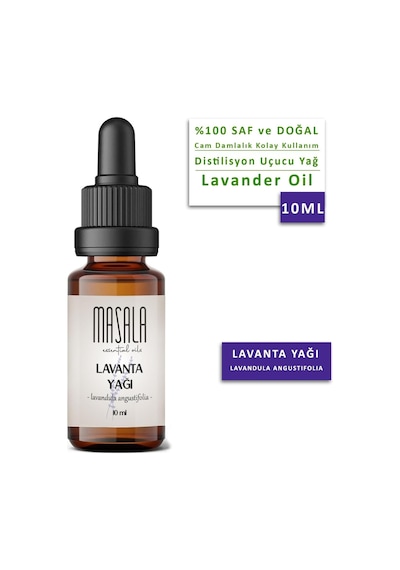 Saf Lavanta Yağı 10 Ml. Lavender Oil 0.3 ML