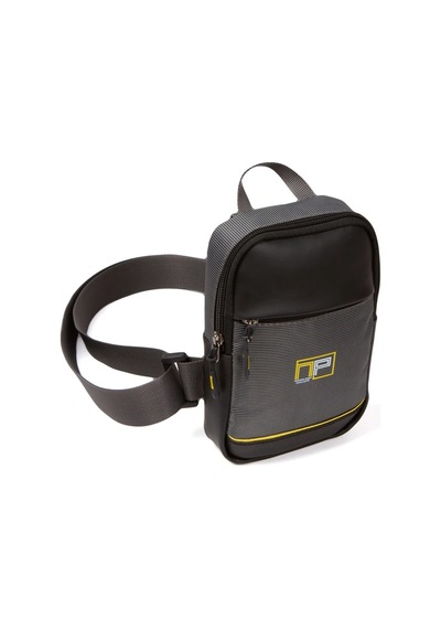 Newish Polo Body Bag Çapraz Göğüs Ve Sırt Çantası -qatro Mini 571 Gri