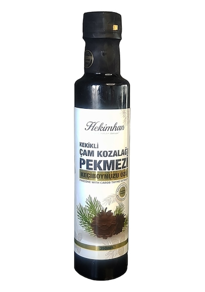 Hekimhan Kekikli Çam Kozalağı Pekmezi Keçiboynuzu Özü 350 ML