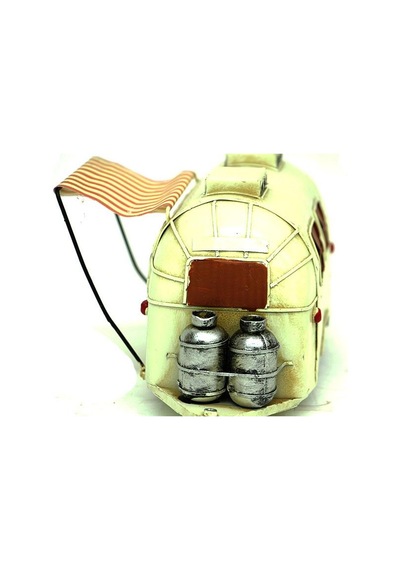 Dekoratif Metal Karan Tenteli Vintage Biblo Hediyelik