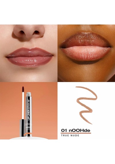 Sacheu Lip Liner Stay-n Soyulabilir Uzun Süre Kalıcı Dudak Çizgisi Belirginleştirici 01 Noohde 3.5ml 01 Noohde