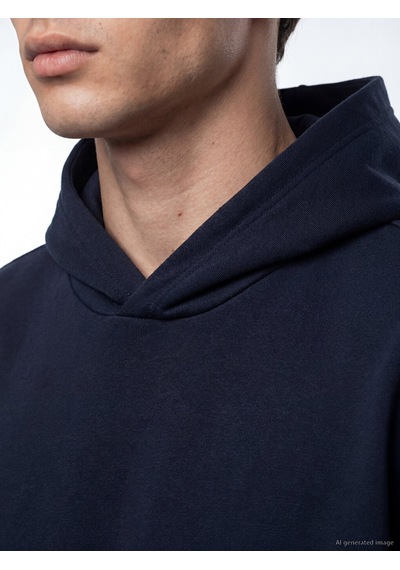 LC Waikiki Lc Waıkıkı Lacivert Kanguru Cepli Erkek Hoodie