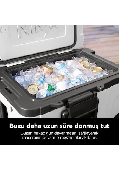 Ninja Frostvault Tekerlekli Cooler 42 Litre - Beyaz