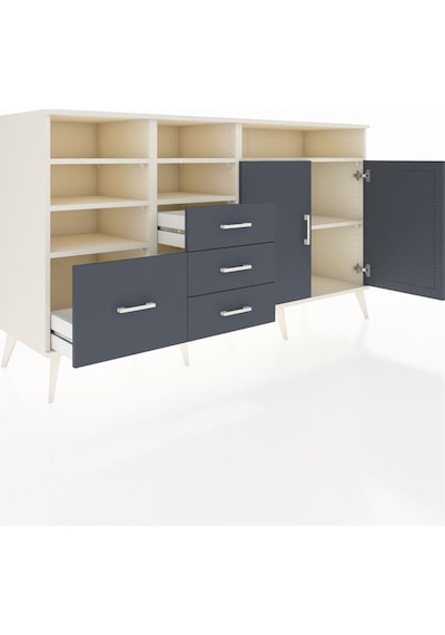Hyperion Konsol 7 Raflı 4 Çekmeceli 2 Kapaklı 176x44x99 Aytaşı-an Aytaşı-antrasit Hyperion Konsol 7 Raflı 4 Çekmeceli 2 Kapaklı 176x44x99 Aytaşı-an Aytaşı-antrasit