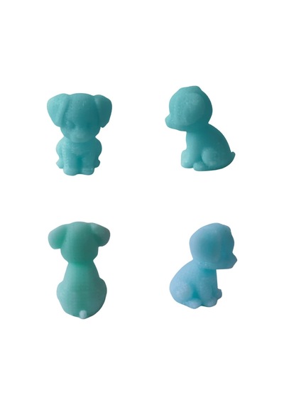 Tahtakale Toptancı Silikon 3d Kalıp Sevimli Köpek Modeli Mum Ve Taş Tozu Kalıbı 4.8 Cm