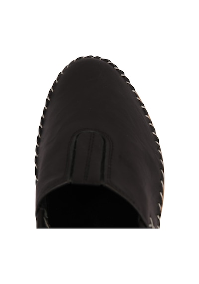 Napa Shoes Nefes Alan Hakiki Deri Rahat Taban Kadın Casual Ayakkabı Napa-108 Siyah