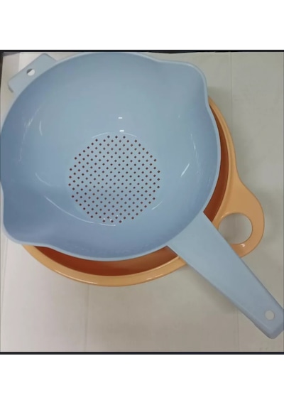 Tupperware 1.9l Süzgeçli Kap Tupperware 217163845 Açık Mavi