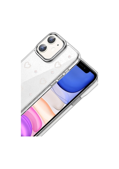 Apple iPhone Uyumlu  12 Uyumlu Fiyonk Desenli Kapak - Desen 10