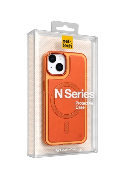 Nettech Apple İphone 15 Uyumlu Nt-n120 Deri Arka Koruma Kılıf - Siyah