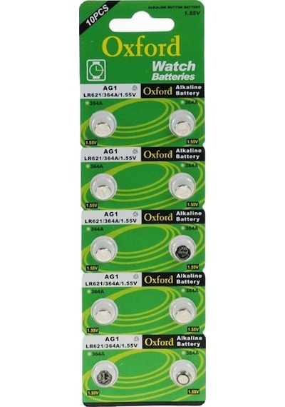 Saat Pili Alkaline 10 Lu Paket Ag01-Lr621-Lr60-L621-164 1.5V