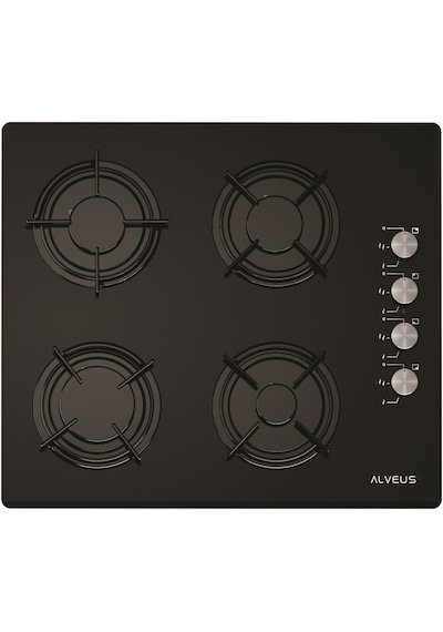 Alveus Premium MFA 627 - GLS 640 - MOD 3000 Siyah Ankastre Set