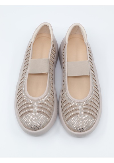 Nesilshoes Nesil Shoes Conf 212 Ten Taşlı Anatomik Kadın Sneakers