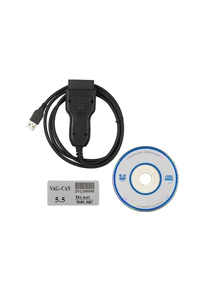 Vag Can Commander 5.5+ Pin Reader 3.9beta Vwskoda Teşhis Tarayıcı Aracı- 5775 Siyah