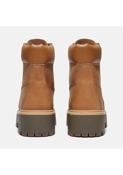 Timberland Stone Street 6 Inch Lace Up Waterproof B Kadın Bot-31860 Krem