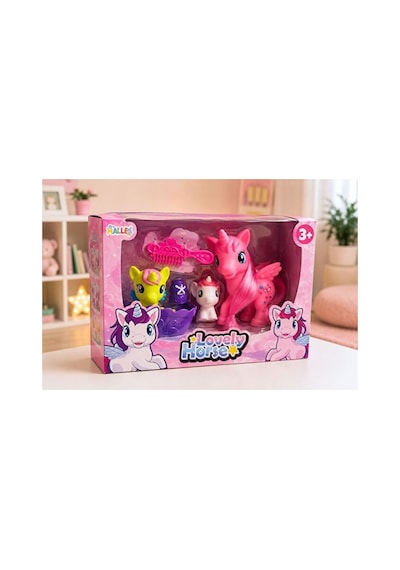 My Little Pony - Pony Ailesi Oyuncak Set Pony Oyuncak 6 Parça