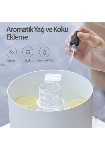 Deerma F300 Üstten Dolum Ultrasonik Soğuk Buhar Makinesi