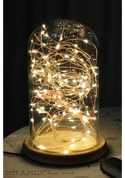 10mt Peri Günışığı 100 Led Pilli Noel Parti Yılbaşı Ağaç Dekor Aydınlatma Lamba Animasyonlu Süsleme 686230