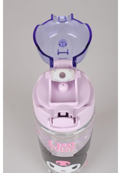 Lisanslı Tritan Matara 500 Ml Mor Islak Mendil Hediyeli, Copycopy593022 Diğer