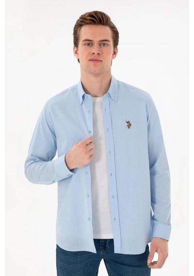 U.S. Polo Assn. U.s. Polo Assn. Erkek Gömlek Mavi U.S. Polo Assn. U.s. Polo Assn. Erkek Gömlek Mavi