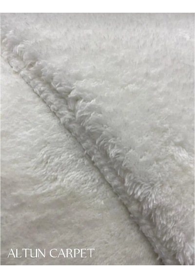 Altun Carpet Lükx Kar Beyaz Post Pelüş Kaymaz Taban Halı 150 ... Beyaz