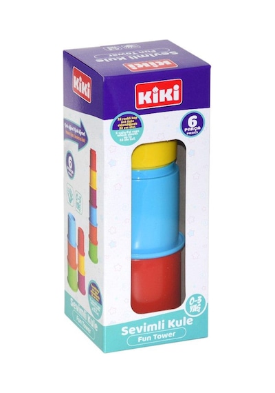 Eğitici Bultak Küp + Eğitici Sevimli Kule + Eğitici Altıgen Halk